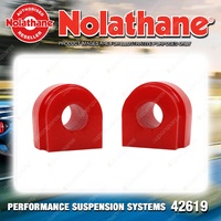 Nolathane Rear Sway bar mount bushing 19mm for Seat Altea MK1 (TYP 5P)