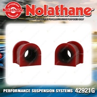 Nolathane Rear Sway bar mount bushing 21mm for Toyota Prado GRJ KDJ KZJ RZJ 120