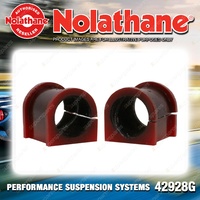 Nolathane Sway bar mount bushing 42928G for Universal Products Premium Quality