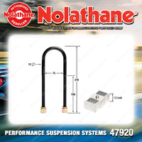 Nolathane Rear Lowering block kit 1.5" for Nissan 180B P610 200B N810