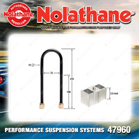 Nolathane Lowering block kit 47960 for Universal Products Premium Quality