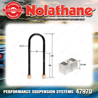Nolathane Lowering block kit 47970 for Universal Products Premium Quality