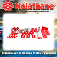 Nolathane Front Rear Essential Vehicle Kit EVOFORD5 for Ford Fairlane ZF ZG ZJ