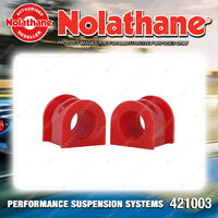 Nolathane Front Sway Bar Mount Bushing 29mm for Holden Colorado RG 2013-2020