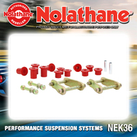 Nolathane Rear Spring Greasable Shackle and Bushing Kit for Foton Tunland P201