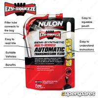 Nulon EZY-SQUEEZE Semi Synthetic Automatic Transmission Fluid 1L NATF-1E
