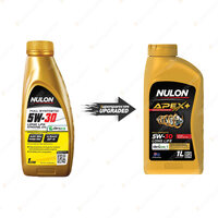 Nulon Full SYN APEX+ 5W-30 Long Life Engine Oil 1L APX5W30D1-1 Ref SYN5W30-1