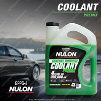 Nulon General Purpose Coolant Premix - Green 4L GPPG-4 Quality Guarantee