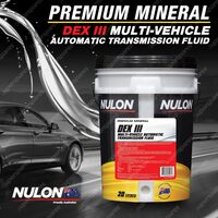 Nulon Premium Mineral Automatic Transmission Fluid 20L NDEX3-20 20 Litres