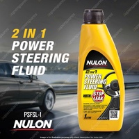 Nulon 2 in 1 Power Steering Fluid with Stop Leak 1L PSFSL-1 1 Litre