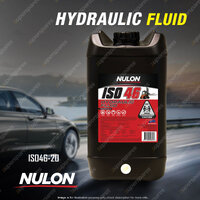 Nulon ISO 46 Hydraulic Fluid 20L ISO46-20 20 Litres Quality Guarantee