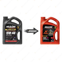 Nulon X-PRO 15W-40 Hi-Torque Performance Engine Oil XPRHD15W40-7 Ref SSD15W40-7