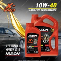 Nulon X-PRO 10W-40 Long Life Performance Engine Oil 7L XPR10W40 Ref SEM10W40
