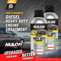 2x Nulon Pro-Strength Heavy Duty Diesel Enginge Treatment 500ML HP Upgrade HDDET