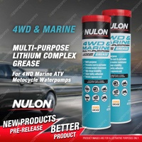 2 x Nulon 4WD and Marine Multi-Purpose Lithium Complex Grease 450g