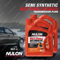 2 x Nulon Multi Vehicle Automatic Transmission Fluid 4L NATF-4 Quality Guarantee