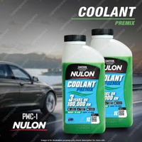 2 x Nulon Premix Coolant Full Corrosion Protection 1L PMC-1 Quality Guarantee