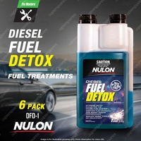 6 x Nulon Complete Diesel Fuel Detox DFD-1 1 Litres Quality Guarantee