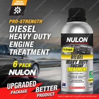 6x Nulon Pro-Strength Heavy Duty Diesel Enginge Treatment 500ML HP Upgrade HDDET