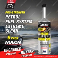 6 x Nulon Pro-Strength Petrol Fuel System Extreme Clean 500ml TFSC Upgrade PEC