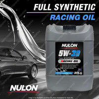 1 x Nulon Full Synthetic 5W-3O Racing Engine Car Oil 20L NRO5W30-20