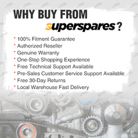 Superspares Drive Belt for Citroen C2 C3 C4 1.4L 1.6L 4 cyl 12/2002-9/2011