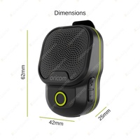 Oricom Wireless Wearable Speaker - 600mAh Rechargeable Battery WBS01