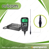 Oricom 5 Watt UHF CB Radio & 6.5dBi 96cm Antenna - with Mic UHF390 & ANU230