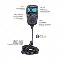 Oricom Premium UHF CB Radio Pack - with Antenna & Fibreglass Whip DTX4200X4PK