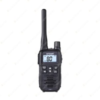 Oricom 1 Watt Handheld UHF CB Radio Twin Pack - LED Torch 80 Channels UHF1400-2