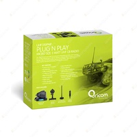 Oricom 5 Watt UHF CB Radio Plug & Play Kit - Ultra Compact Micro UHF310PNP