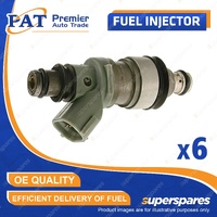 6 Pcs PAT Fuel Injectors for Toyota 4Runner VZN Landcruiser Prado VZJ9* 3.4L