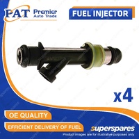 4 Pcs PAT Fuel Injectors for Holden Colorado RC Rodeo TF RA 2.2L 2.4L 1999-2009