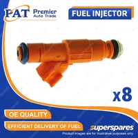 8 Pcs Fuel Injectors for Ford Fairlane Fairmont Falcon LTD TE50 TL50 TS50 AU