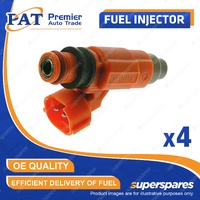 4 Pcs PAT Fuel Injectors for Mitsubishi Lancer CE Pajero iO QA 1.6L 1.8L 96-03