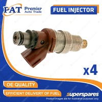4 Pcs PAT Fuel Injectors for Toyota 4Runner RZN Hiace 2.7L 3RZ-FE 1995-2002
