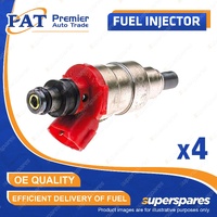 4 Pcs PAT Fuel Injectors for Mazda B2600 Bravo Freestyle UN Proceed Plus Marvie