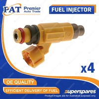4Pcs Fuel Injectors for Mitsubishi L300 PG PK PM Delica Express Galant L200 L400