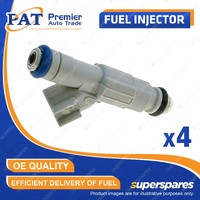 4 Pcs PAT Fuel Injectors for Mazda 3 BK 6 GG Atenza GG GY Axela BK 2.0L LFDE 16V