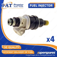 4 Pcs PAT Fuel Injectors for Mazda 626 GD GV 2.2L F2 06/1987-08/1991