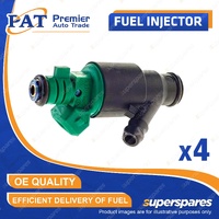 4 Pcs PAT Fuel Injectors for Kia Sportage JA FE I4 16V DOHC 2.0L 1996-2004