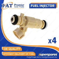 4 Pcs PAT Fuel Injectors for Kia Cerato LD Sportage KM 2.0L G4GC 02/2004-12/2009