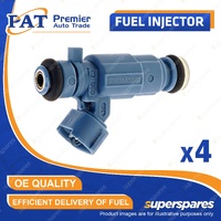 4 Pcs PAT Fuel Injectors for Kia Optima 2.4L G4JS 4Cyl 02/2001-09/2005
