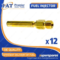 12 Pcs PAT Fuel Injectors for Lamborghini Countach Coupe 5.2L L507 V4I 1985-1990