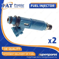 2 Pcs PAT Fuel Injectors for Mazda RX8 13B Standard Output Secondary Injector