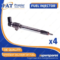 4 Pcs PAT Fuel Injectors for Ford Ranger PX1 Transit Custom VM VN VO 2.2L 07-On