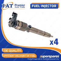 4 Pcs PAT Fuel Injectors for Ford Ranger PJ PK 2.5L WLAT I4 16V DOHC 2007-2011