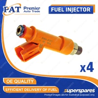 4 Pcs PAT Fuel Injectors for Toyota Camry Vienta AHV40 Alphard Vellfire Estima