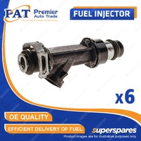 6 Pcs PAT Fuel Injectors for Isuzu Wizard UER UES 3.2L 6VD1 02/1999-08/2002