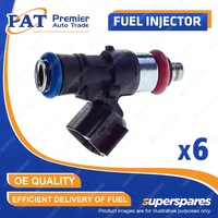 6 Pcs PAT Fuel Injectors for Mazda CX-9 TB 3.7L CA 11/2007-07/2016